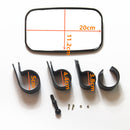 Large Adjustable Wide Rear Clear View Center Mirror Kit Universal for UTV