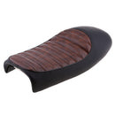 Motor Vintage Cafe Racer Hump Style Saddle Seat Universal for Honda GN CG CB200 / CB350 - Black