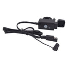 5V 3.1A Waterproof Motorcycle Dual USB Port Socket Kit SAE to USB Adapter Cable Phone Tablet GPS Charger