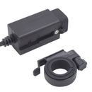 5V 3.1A Waterproof Motorcycle Dual USB Port Socket Kit SAE to USB Adapter Cable Phone Tablet GPS Charger