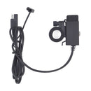 5V 3.1A Waterproof Motorcycle Dual USB Port Socket Kit SAE to USB Adapter Cable Phone Tablet GPS Charger