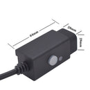 5V 3.1A Waterproof Motorcycle Dual USB Port Socket Kit SAE to USB Adapter Cable Phone Tablet GPS Charger