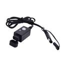 Waterproof Motorcycle USB Charger with SAE Quick Connector USB Charger & Power Switch