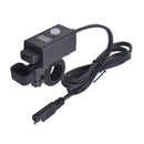 5V 2.1A Motorcycle USB Port Socket Kit SAE to USB Adapter Cable Phone Tablet GPS Charger + LED Voltmeter