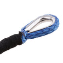6.35cm(1/4") x15.25m(50') Synthetic Winch Line Cable Rope 5000LB with Sheath