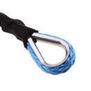 6.35cm(1/4") x15.25m(50') Synthetic Winch Line Cable Rope 4000LB with Sheath