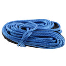 6.35cm(1/4") x15.25m(50') Synthetic Winch Line Cable Rope 4000LB with Sheath