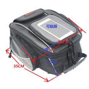 Universal Oil Fuel Tank Bag / Tail Bag Luggage with Magnetic Motorbike Riding Bag Black