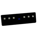 6-Gang Rocker Switch Panel Circuit Breaker + Blue LED Voltmeter RV Car Marine Boats