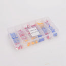 175 Pieces Heat Shrink Connectors Insulated Wire Terminals Crimp Assortment Electrical Kit