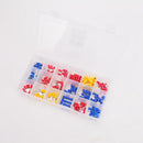 175 Pieces Heat Shrink Connectors Insulated Wire Terminals Crimp Assortment Electrical Kit