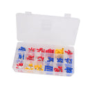 175 Pieces Heat Shrink Connectors Insulated Wire Terminals Crimp Assortment Electrical Kit