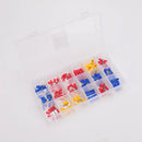 175 Pieces Heat Shrink Connectors Insulated Wire Terminals Crimp Assortment Electrical Kit