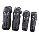 New Motorcycle Racing Adults Knee Pad Armor Guard Protective Black Universal