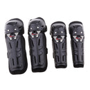 New Motorcycle Racing Adults Knee Pad Armor Guard Protective Black Universal