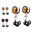 New Motorcycle Two Sides Yellow Turn Signal Indicators Blinkers LED Lights