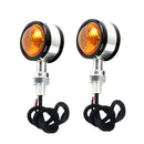 New Motorcycle Two Sides Yellow Turn Signal Indicators Blinkers LED Lights
