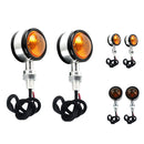 New Motorcycle Two Sides Yellow Turn Signal Indicators Blinkers LED Lights