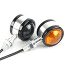 New Motorcycle Two Sides Yellow Turn Signal Indicators Blinkers LED Lights