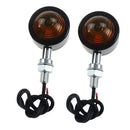 New Universal Two Sides Yellow Turn Signal Indicators Blinkers LED Lights