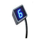 6 Speed Universal Digital Gear Indicators Motorcycle Shift Lever Sensor Red