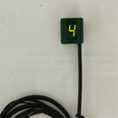 Green LED Digital Gear Indicator Motorcycle Display Shift Lever Sensor NEW