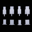 40 Sets 2.8mm 2 3 4 6 Pin Electrical Wire Connector Male Female Cable Terminal Plug Kits for Motorcycle Automotive Car