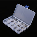 240Pcs Head Socket Hex Set Grub Screw Cup Point Stainless Steel Case