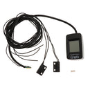 Motorcycle Bike LCD Digital 1-6 Gear Shift Indicator Lever Sensor Red