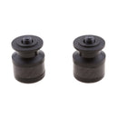 Motorcycle CNC Swingarm Swing Arm Spools Sliders Stand Bobbins 10M Black