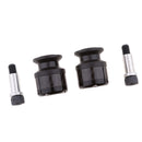 Motorcycle CNC Swingarm Swing Arm Spools Sliders Stand Bobbins 10M Black