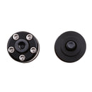 Motorcycle CNC Swingarm Swing Arm Spools Sliders Stand Bobbins 10M Black