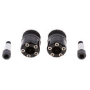 Motorcycle CNC Swingarm Swing Arm Spools Sliders Stand Bobbins 10M Black