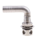 Stainless Steel Boat Fuel Gas Tank Vent 90 Degree for 16mm 5/8" Hose