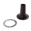 Black Marine Crimping Line Boot 90*100mm With Metal Gasket For Boat Yacht