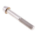 Motorcycle Titanium Bolts Hex Bike Tapered Head Bolt Screw M10*70 Silver