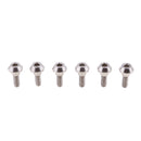 6 Pieces Titanium Front Rear Brake Disc Rotor Bolts for Suzuki Yamaha R6 R1