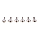 6 Pieces Titanium Front Rear Brake Disc Rotor Bolts for Suzuki Yamaha R6 R1