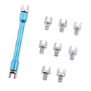 Universal Motorcycle 11pcs Spoke Wrench Set 5-6.8mm Motorbike Buckled Wheel