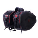 Pair Side Saddle Bags Package Motorcycle Bag Helmet With Waterproof Cover