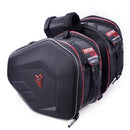 Pair Side Saddle Bags Package Motorcycle Bag Helmet With Waterproof Cover