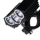 30W T6 3 LED Motorcycle Boat Remote Spotlight Fog Light Driving Headlight