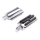 2 Pieces Adjustable Highway Pegs Short Angled Mount Foot Rest for Harley