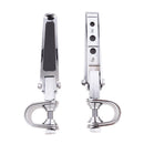 Universal Chrome Motorcycle Anti-Vibrate Engine Guard Foot Pegs w/ Clamp Footpegs Footrest