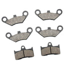 Motorcycle Front Rear Brake Pads Set for CFmoto CF500 CF600 X5 X6 X8 U5 ATV UTV (3 Pairs)