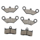 Motorcycle Front Rear Brake Pads Set for CFmoto CF500 CF600 X5 X6 X8 U5 ATV UTV (3 Pairs)