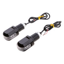 1 Pair Universal Rear Motorcycle LED Turn Signal Light Amber