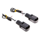 1 Pair Universal Rear Motorcycle LED Turn Signal Light Amber
