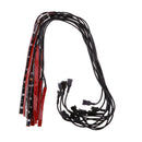 18 Color RGB Motorcycle ATV Flexible 12 Strip LED Lights Neo Remote Kit