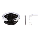 Chrome Motorcycle ATV Bike Cup Holder Bicycle Handlebar Drink Cup Holder